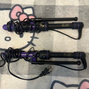 Hot Tools Professional Marcel Curling Irons - Purple and Black